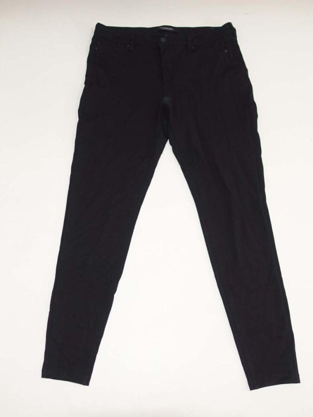 Liverpool Women's Ponte Skinny Pants Size 12 / 31 Black Stretch 30" Inseam
